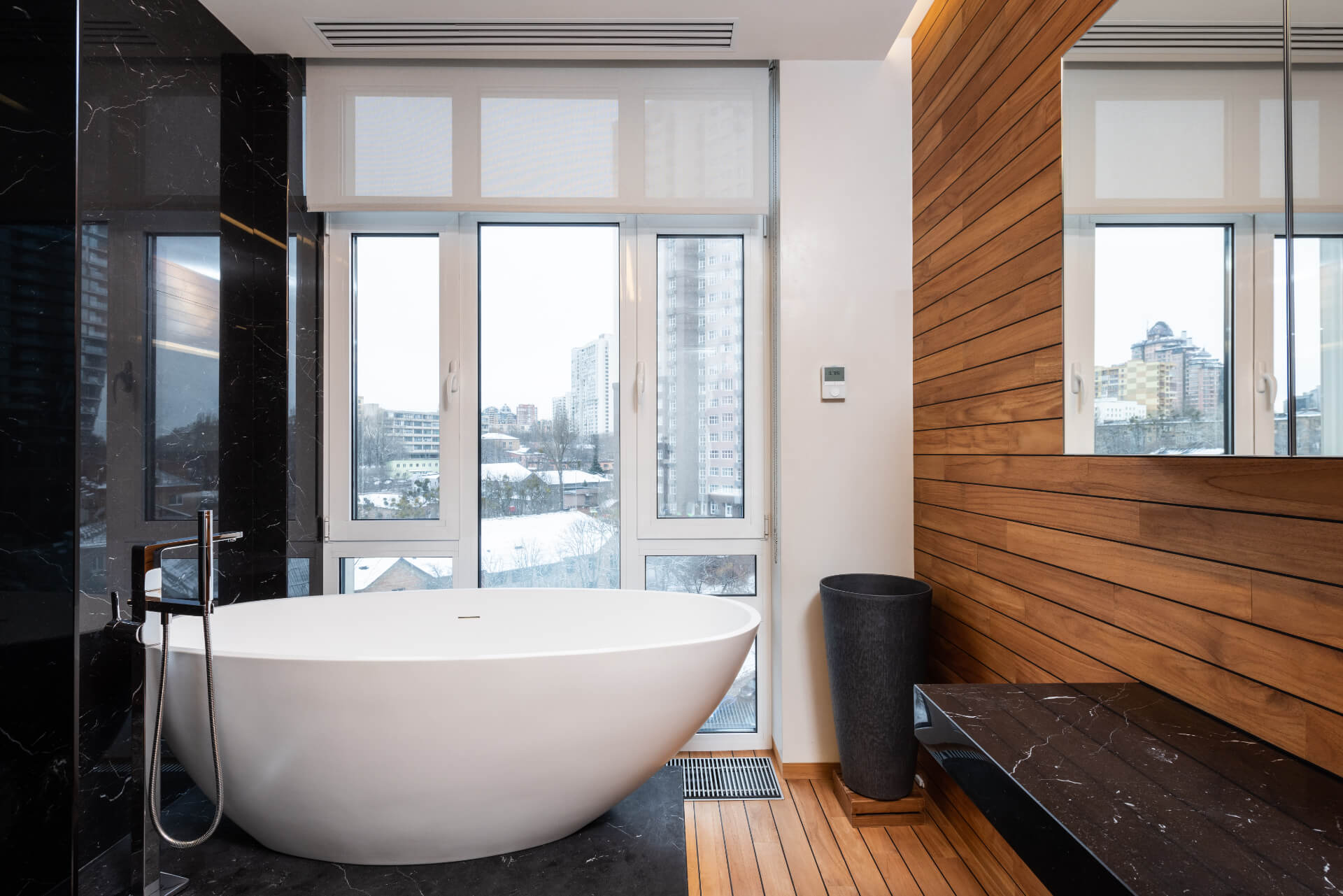 Nouvelle tendance salle de bains : La baignoire îlot 