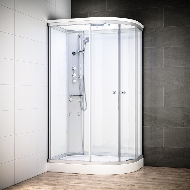 SILVER 120 x 90 cm Gauche Hydro Blanc