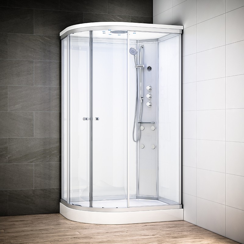 SILVER 120 x 90 cm Droite Hydro Blanc