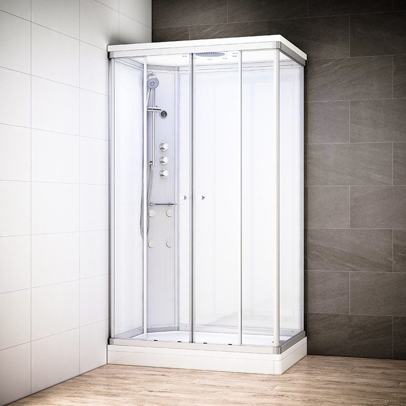 SILVER 140 x 90 cm Gauche Hydro Blanc