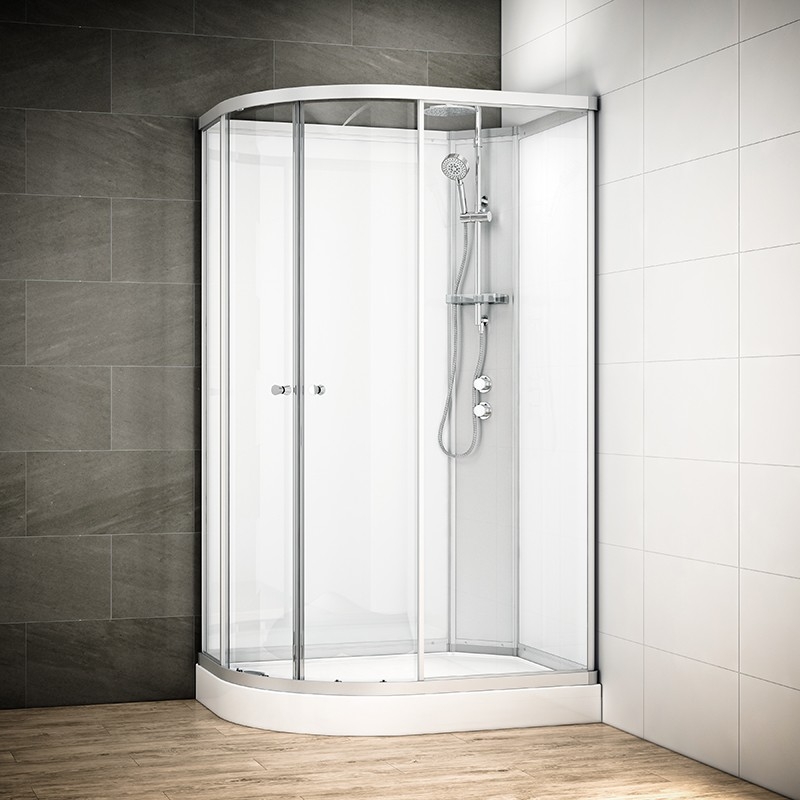 SILVER 70 x 90 cm Droite Blanc