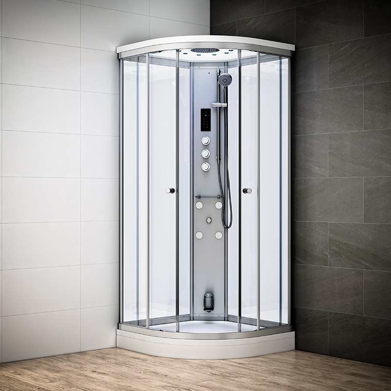 SILVER 90 x 90 cm Hammam Blanc