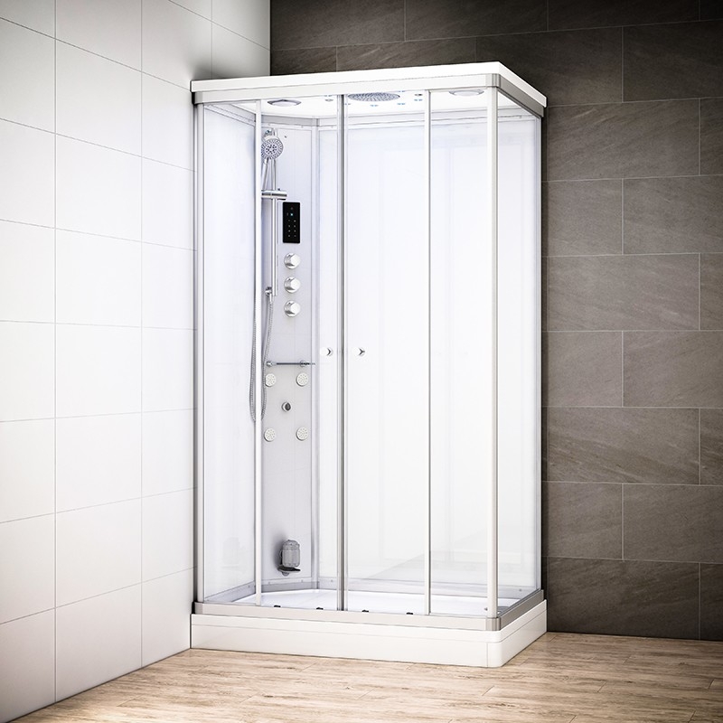 SILVER 120 x 80 Gauche Hammam Blanc