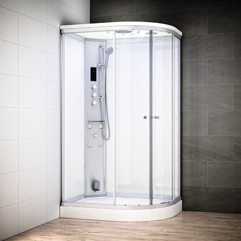 SILVER 120 x 90 cm Gauche Hammam Blanc